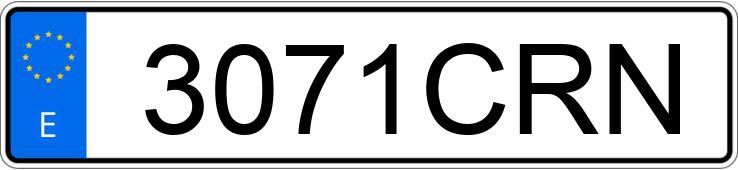 Numer rejestracyjny 3071CRN posiada KIA CARNIVAL Numer rejestracyjny 3071CRN posiada KIA CARNIVAL