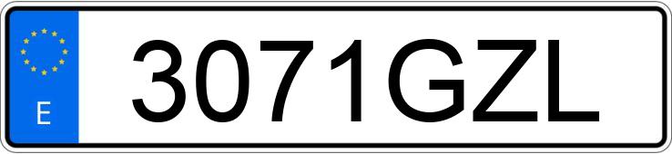Numer rejestracyjny 3071GZL posiada AUDI A4 Numer rejestracyjny 3071GZL posiada AUDI A4
