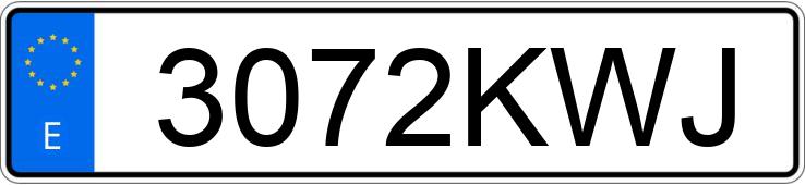 Numer rejestracyjny 3072KWJ posiada DACIA DOKKER Numer rejestracyjny 3072KWJ posiada DACIA DOKKER