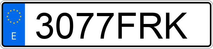 Numer rejestracyjny 3077FRK posiada VOLKSWAGEN POLO Numer rejestracyjny 3077FRK posiada VOLKSWAGEN POLO