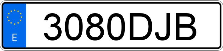 Numer rejestracyjny 3080DJB posiada SKODA FABIA Numer rejestracyjny 3080DJB posiada SKODA FABIA