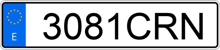 Numer rejestracyjny 3081CRN posiada NISSAN X-TRAIL Numer rejestracyjny 3081CRN posiada NISSAN X-TRAIL