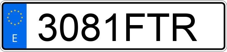 Numer rejestracyjny 3081FTR posiada MERCEDES C (204) Numer rejestracyjny 3081FTR posiada MERCEDES C (204)