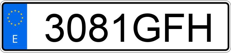 Numer rejestracyjny 3081GFH posiada RENAULT LAGUNA Numer rejestracyjny 3081GFH posiada RENAULT LAGUNA