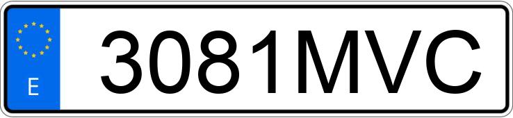 Numer rejestracyjny 3081MVC posiada TOYOTA YARIS Numer rejestracyjny 3081MVC posiada TOYOTA YARIS