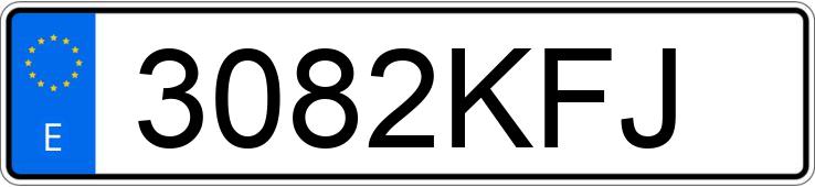 Numer rejestracyjny 3082KFJ posiada VOLKSWAGEN PASSAT Numer rejestracyjny 3082KFJ posiada VOLKSWAGEN PASSAT