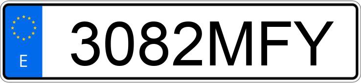 Numer rejestracyjny 3082MFY posiada MERCEDES ACTROS Numer rejestracyjny 3082MFY posiada MERCEDES ACTROS