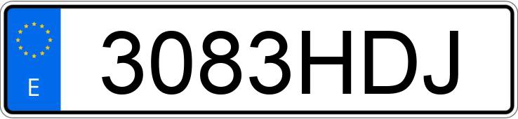 Numer rejestracyjny 3083HDJ posiada PEUGEOT 207 Numer rejestracyjny 3083HDJ posiada PEUGEOT 207