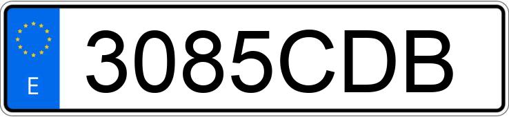 Numer rejestracyjny 3085CDB posiada OPEL ASTRA