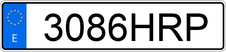 Numer rejestracyjny 3086HRP posiada NISSAN JUKE