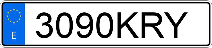 Numer rejestracyjny 3090KRY posiada AUDI A8 Numer rejestracyjny 3090KRY posiada AUDI A8