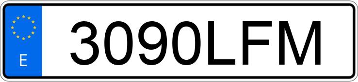 Numer rejestracyjny 3090LFM posiada PEUGEOT 308 Numer rejestracyjny 3090LFM posiada PEUGEOT 308