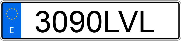 Numer rejestracyjny 3090LVL posiada PORSCHE MACAN 2.0