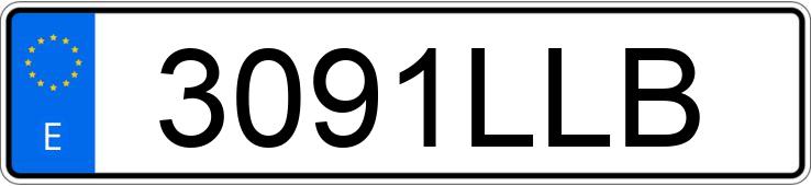 Numer rejestracyjny 3091LLB posiada AUDI Q2