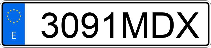 Numer rejestracyjny 3091MDX posiada PORSCHE CAYENNE COUPE Numer rejestracyjny 3091MDX posiada PORSCHE CAYENNE COUPE