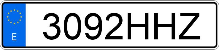 Numer rejestracyjny 3092HHZ posiada MERCEDES SPRINTER Numer rejestracyjny 3092HHZ posiada MERCEDES SPRINTER