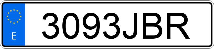 Numer rejestracyjny 3093JBR posiada HYUNDAI I10