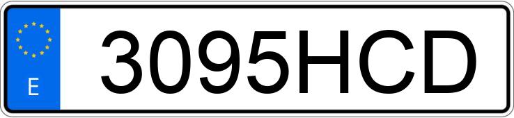 Numer rejestracyjny 3095HCD posiada KIA CEED