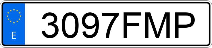 Numer rejestracyjny 3097FMP posiada OPEL ASTRA GTC