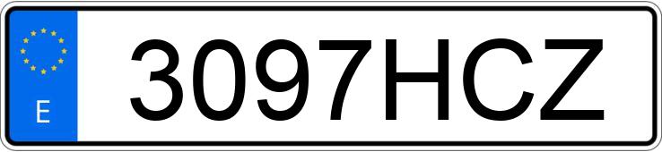 Numer rejestracyjny 3097HCZ posiada CHEVROLET-GM AVEO