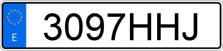 Numer rejestracyjny 3097HHJ posiada AUDI A7 SPORTBACK