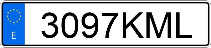 Numer rejestracyjny 3097KML posiada NISSAN QASHQAI Numer rejestracyjny 3097KML posiada NISSAN QASHQAI