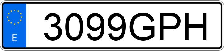 Numer rejestracyjny 3099GPH posiada CHEVROLET-GM AVEO