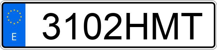 Numer rejestracyjny 3102HMT posiada MITSUBISHI ASX