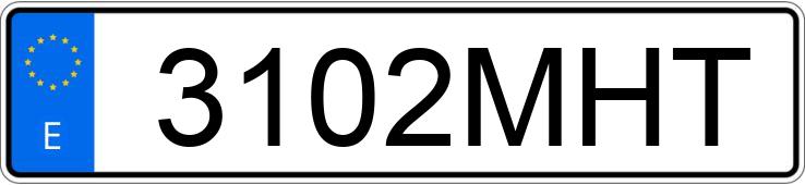Numer rejestracyjny 3102MHT posiada BMW SERIE 1