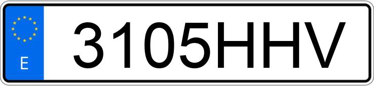 Numer rejestracyjny 3105HHV posiada RENAULT MASTER Numer rejestracyjny 3105HHV posiada RENAULT MASTER