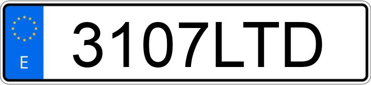 Numer rejestracyjny 3107LTD posiada MERCEDES GLC (253)