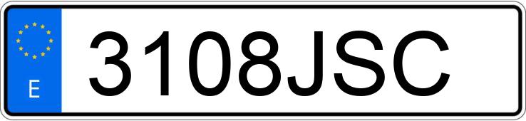 Numer rejestracyjny 3108JSC posiada FIAT PANDA