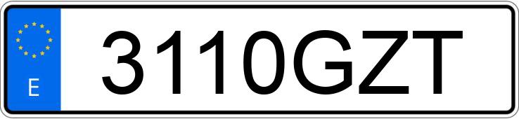 Numer rejestracyjny 3110GZT posiada JEEP GRAND CHEROKEE Numer rejestracyjny 3110GZT posiada JEEP GRAND CHEROKEE