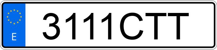 Numer rejestracyjny 3111CTT posiada RENAULT CLIO Numer rejestracyjny 3111CTT posiada RENAULT CLIO