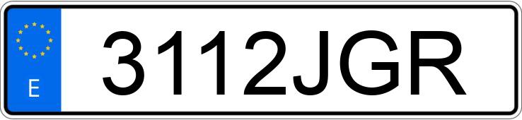 Numer rejestracyjny 3112JGR posiada SYM SYMPHONY