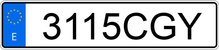 Numer rejestracyjny 3115CGY posiada BMW SERIE 3 Numer rejestracyjny 3115CGY posiada BMW SERIE 3