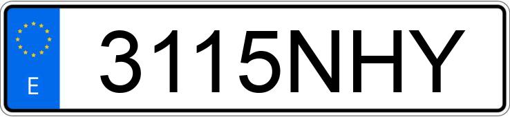 Numer rejestracyjny 3115NHY posiada FERRARI ROMA Numer rejestracyjny 3115NHY posiada FERRARI ROMA