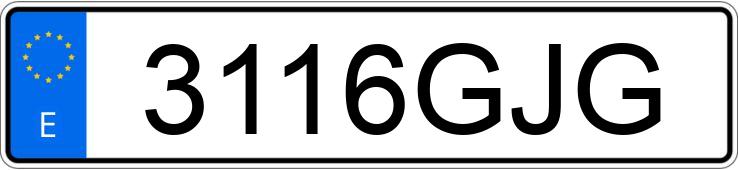 Numer rejestracyjny 3116GJG posiada RENAULT CLIO Numer rejestracyjny 3116GJG posiada RENAULT CLIO
