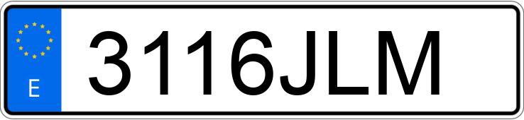 Numer rejestracyjny 3116JLM posiada FIAT 500