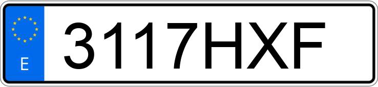 Numer rejestracyjny 3117HXF posiada VOLKSWAGEN CC