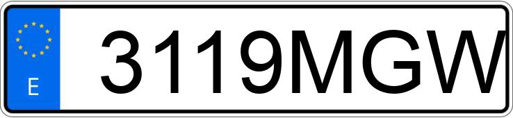 Numer rejestracyjny 3119MGW posiada PEUGEOT 5008 Numer rejestracyjny 3119MGW posiada PEUGEOT 5008