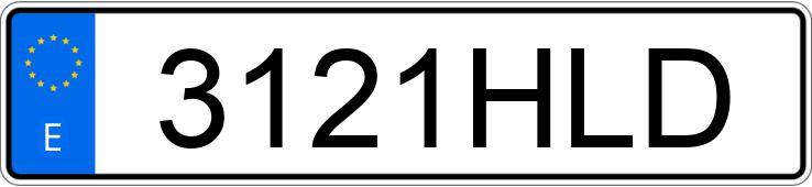 Numer rejestracyjny 3121HLD posiada MAZDA MAZDA3