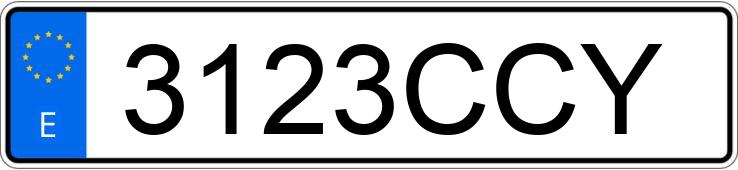 Numer rejestracyjny 3123CCY posiada LANCIA LYBRA Numer rejestracyjny 3123CCY posiada LANCIA LYBRA