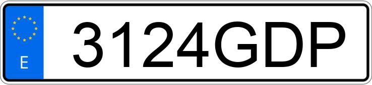 Numer rejestracyjny 3124GDP posiada AUDI A4 Numer rejestracyjny 3124GDP posiada AUDI A4