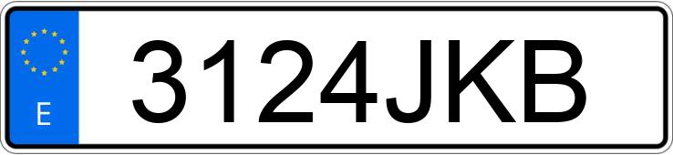 Numer rejestracyjny 3124JKB posiada OPEL COMBO Numer rejestracyjny 3124JKB posiada OPEL COMBO