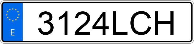 Numer rejestracyjny 3124LCH posiada MERCEDES CLA (118)