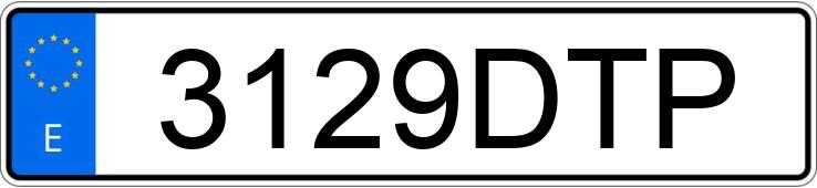 Numer rejestracyjny 3129DTP posiada HONDA HR-V