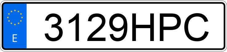 Numer rejestracyjny 3129HPC posiada HONDA CR-V