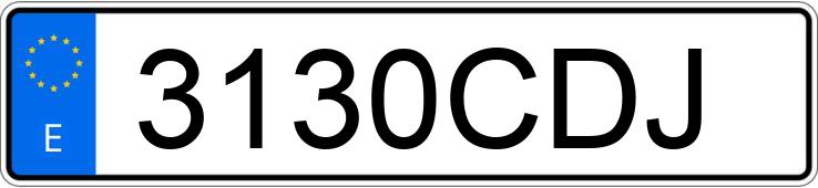 Numer rejestracyjny 3130CDJ posiada RENAULT MEGANE Numer rejestracyjny 3130CDJ posiada RENAULT MEGANE