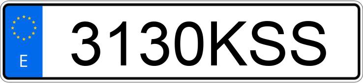 Numer rejestracyjny 3130KSS posiada VOLVO XC90